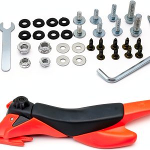 YD-PS001 White Plastic Motorcycle Fairing Tank Mount Screw-0