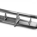 Harley Front Fairing Vent Chrome Accent Kuryakyn-0