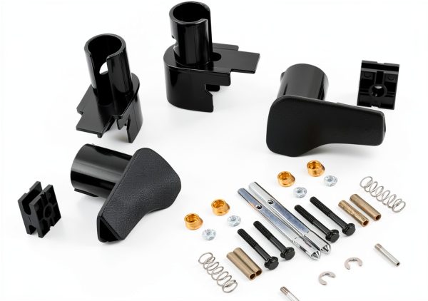 ECOTRIC Fuel Tank Fairing Kit Black Plastic-0