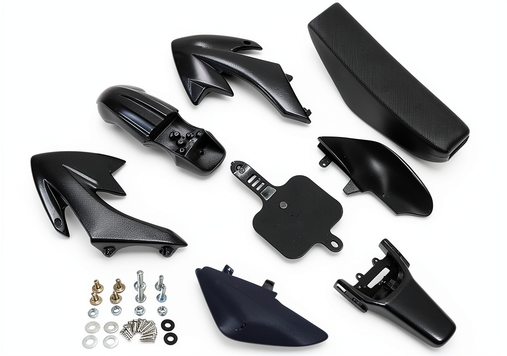 Cleo Front Fender on a motorcycle