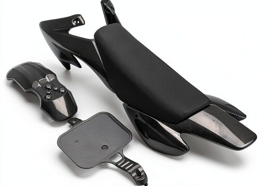 Carbon fiber fairing body kits for CRF50 motorcycles