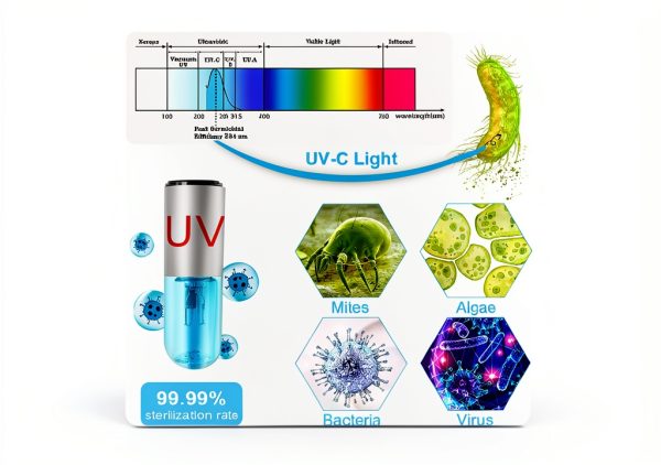 Aquarium Clean Light JAHEA 3W Mini & 13W Submersible UV Lamp for Pond-1
